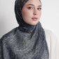 Waves Monogram Tie Back Shawl - Deep Dive