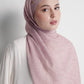 Waves Monogram Tie Back Shawl - Pearl Blush