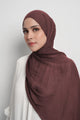 Yura Shawl - Chestnut