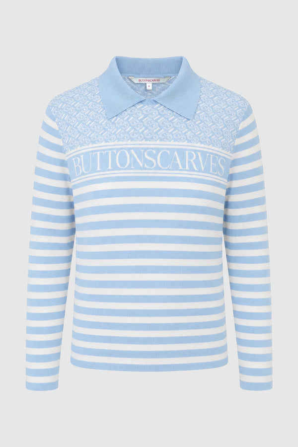 Tropical26 Polo Knit - Blue