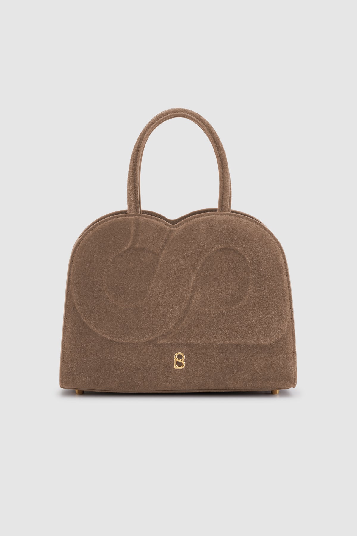 Joy Bag Medium - Suede Leather - Soil