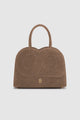 Joy Bag Medium - Suede Leather - Soil