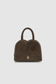 Joy Bag Small - Suede Leather - Dark Brown