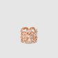 Lavish Ring Brooch - Rose Gold