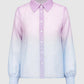 Tropical26 Crop Shirt - Pink/Blue