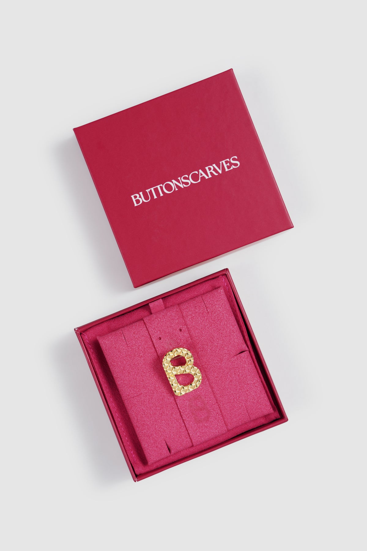 Wicker Petite Brooch - Gold