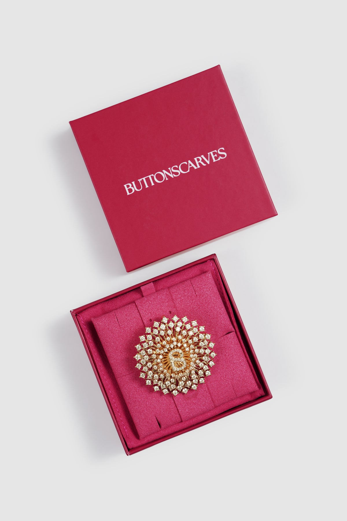 Noura Brooch - Gold