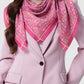 Nagita Wool Scarf - Fuchsia Rose