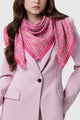 Nagita Wool Scarf - Fuchsia Rose