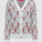 Monogram Beverly Cardigan - Multicolor
