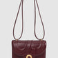 Alba Bag - Burgundy in Croco