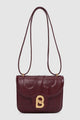 Alba Bag - Burgundy in Croco