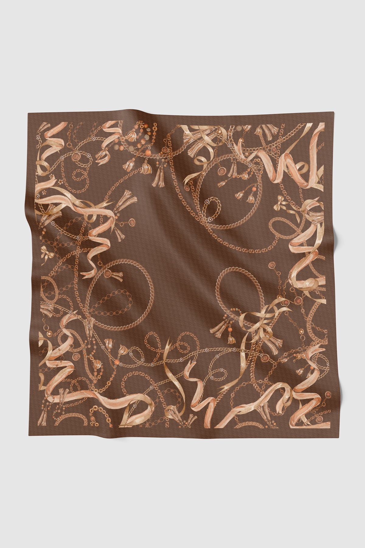 Signature Chain Square - Choco