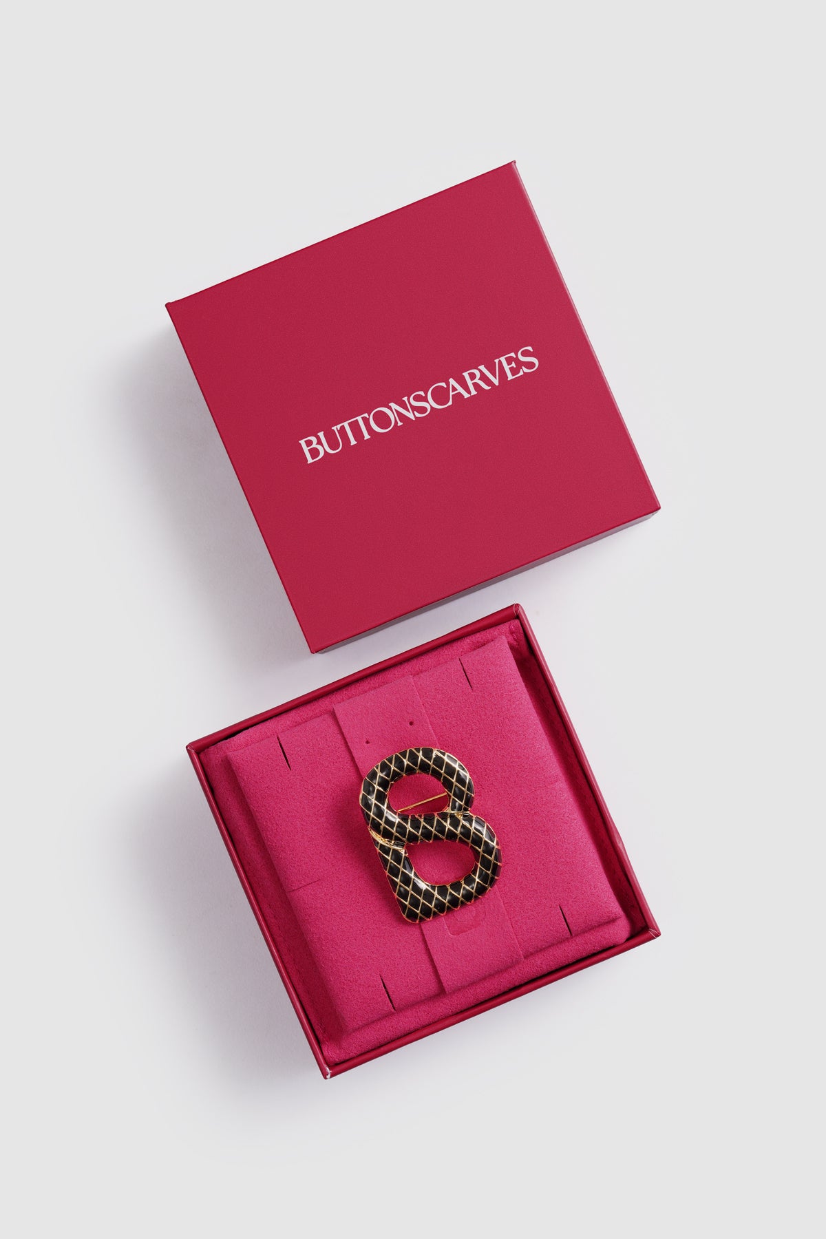 Alice Brooch - Black