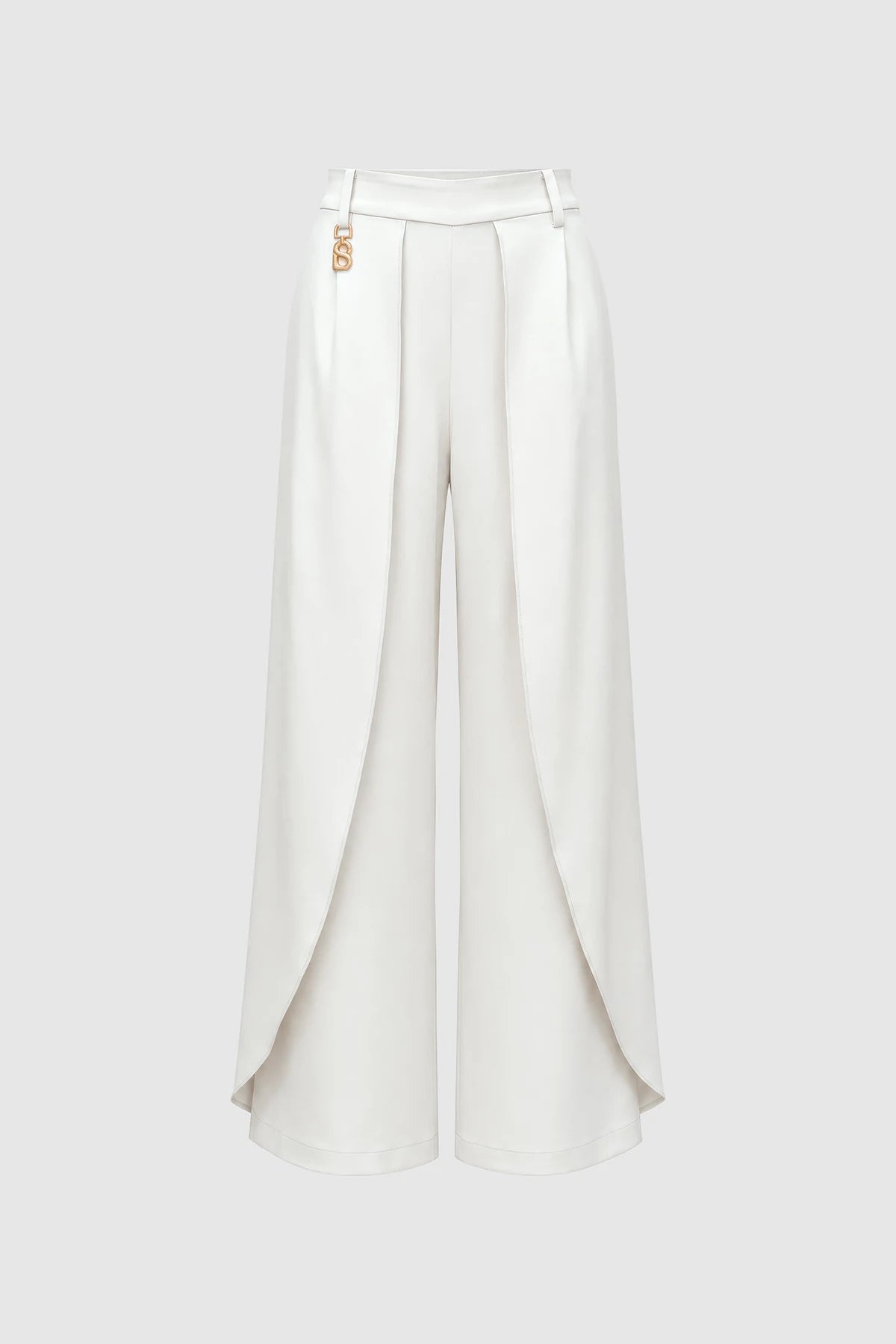 Signature Wide Pants - White