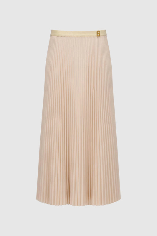 Pleats Me Skirt - Ivory