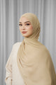 Tapis Satin Jacquard Shawl - Travertine