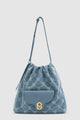 Alma Hobo Bag - Denim