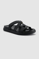 Kefi Signature Strap Sandal - Black