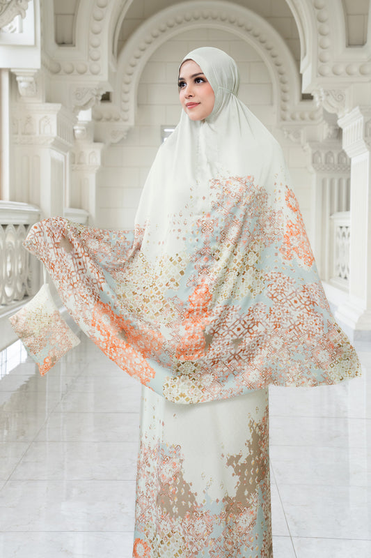 Moroccan Prayer Robe - Ivory