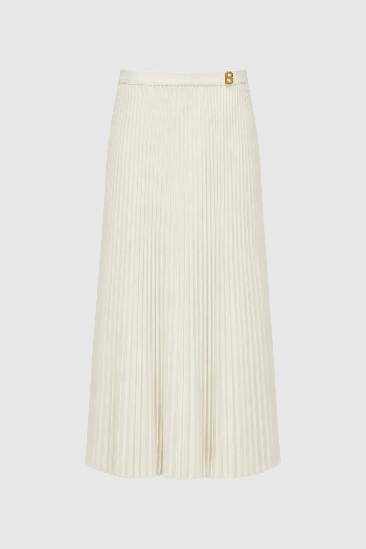 Pleats Me Skirt - White