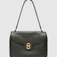 Savina Bag - Pebble Leather - Dark Olive