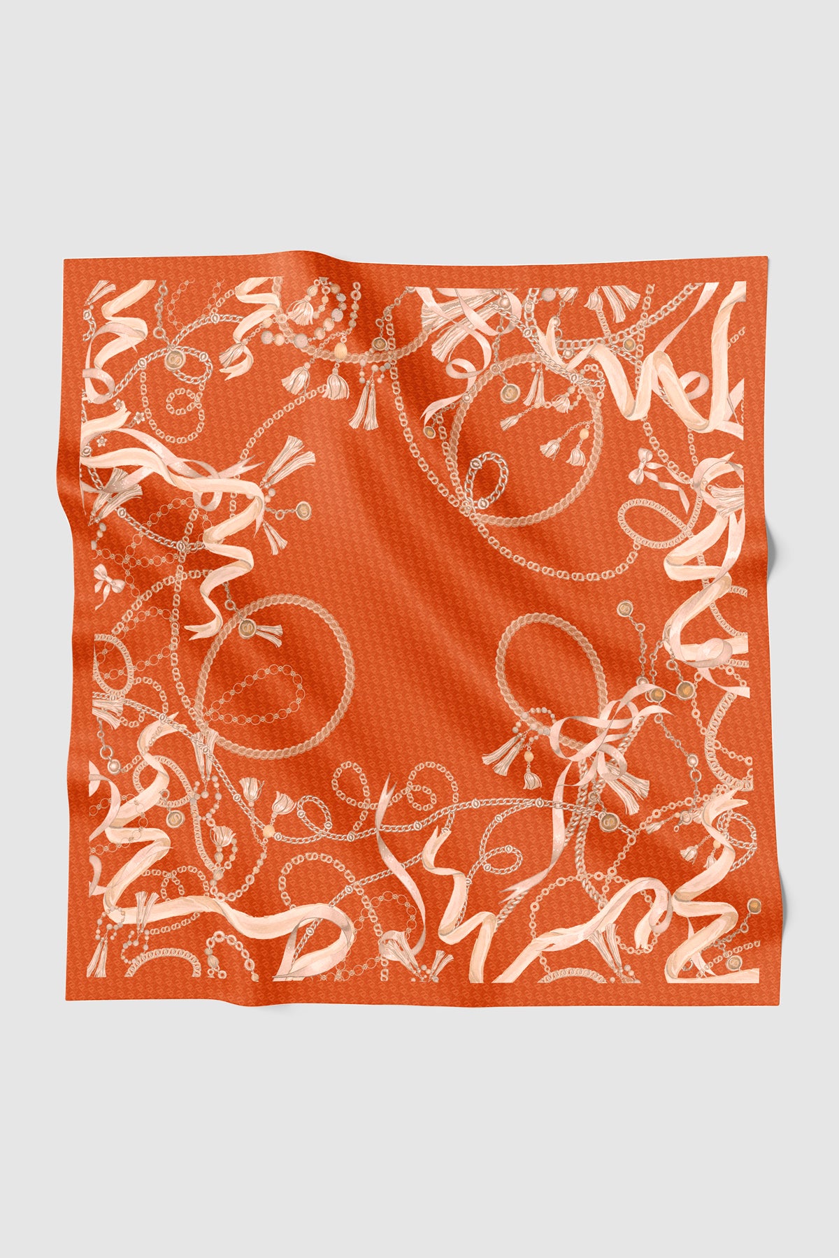 Signature Chain Square - Amber