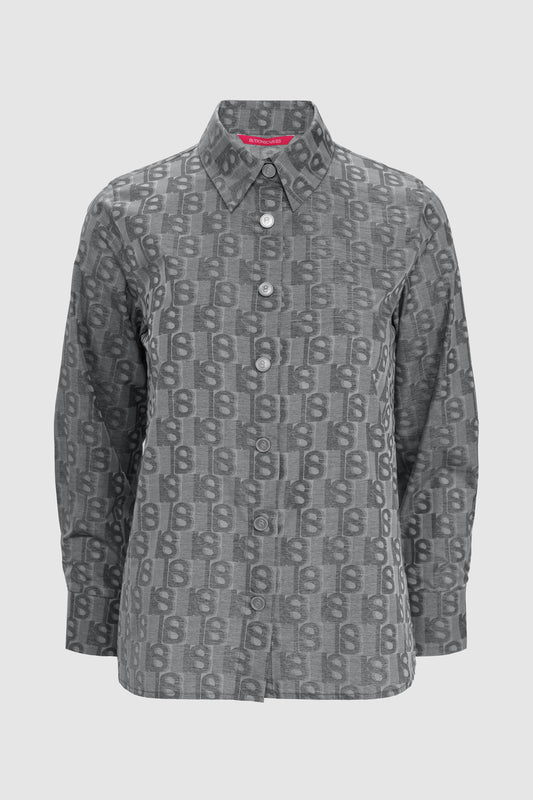 Leena Basic Shirt - Grey