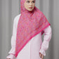 Nagita Tie Back Square - Fuchsia Rose