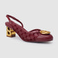 Meela Be Heels - Maroon