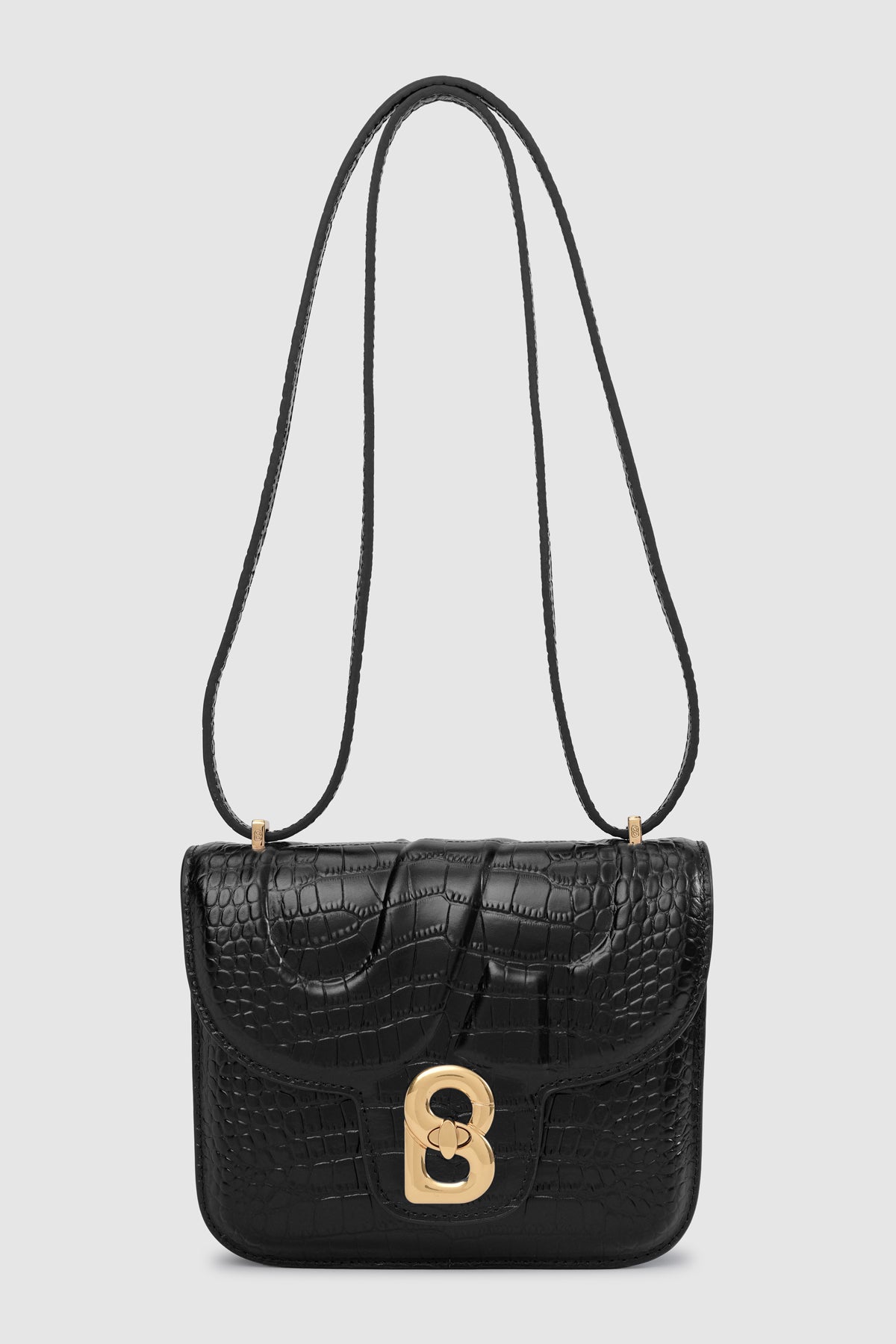 Alba Bag - Black in Croco