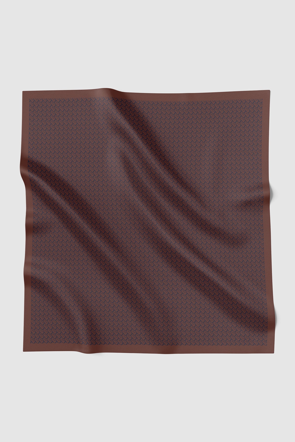 Bimu Twill Square - Pomegranate