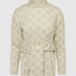 Beverly Monogram High Neck Top - Cream