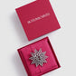 Elira Brooch - Hematite