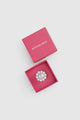 Amara Crystal Pin Brooch - Silver