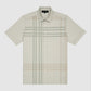 Checked Men Shirt - Taupe