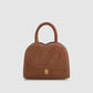 Joy Bag Small - Suede Leather - Caramel