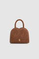 Joy Bag Small - Suede Leather - Caramel