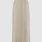 Elora Tapis Pleated Skirt - Wheat