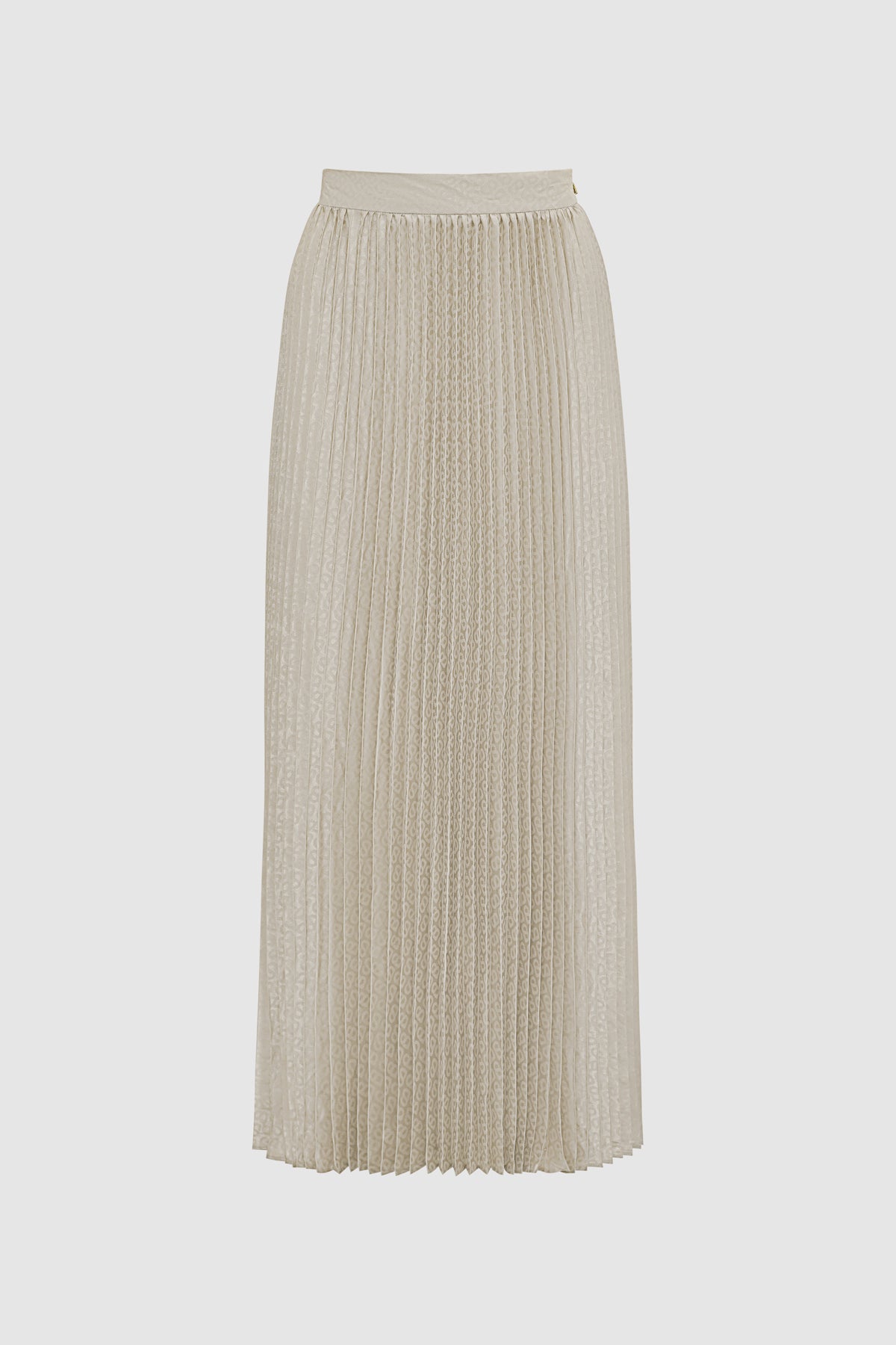 Elora Tapis Pleated Skirt - Wheat