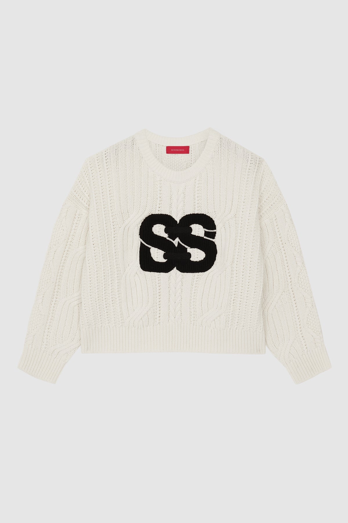 Deux Knit Sweater - Ivory