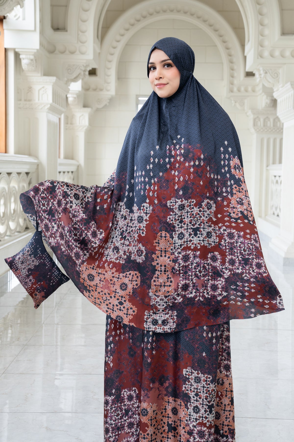 Moroccan Prayer Robe - Dusk