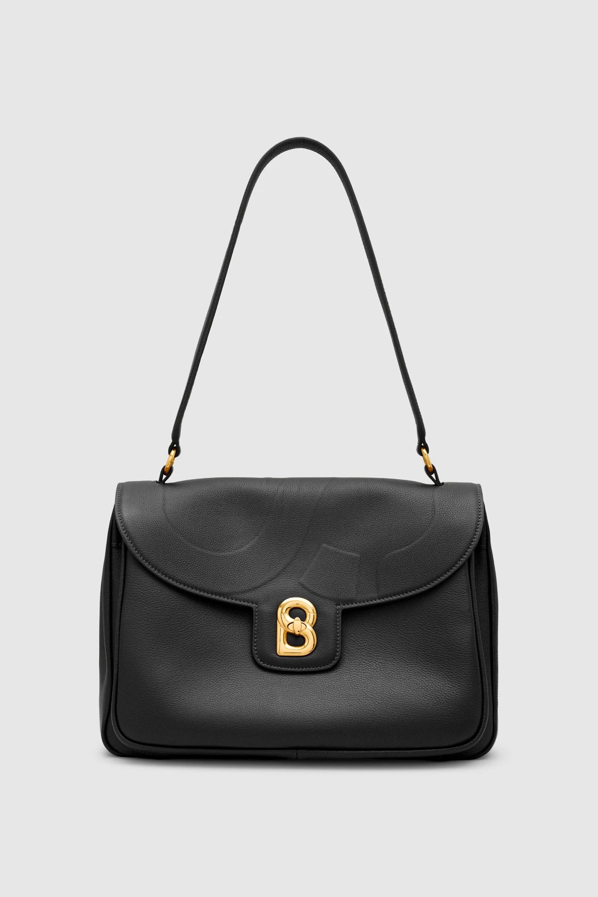 Savina Bag - Pebble Leather - Black