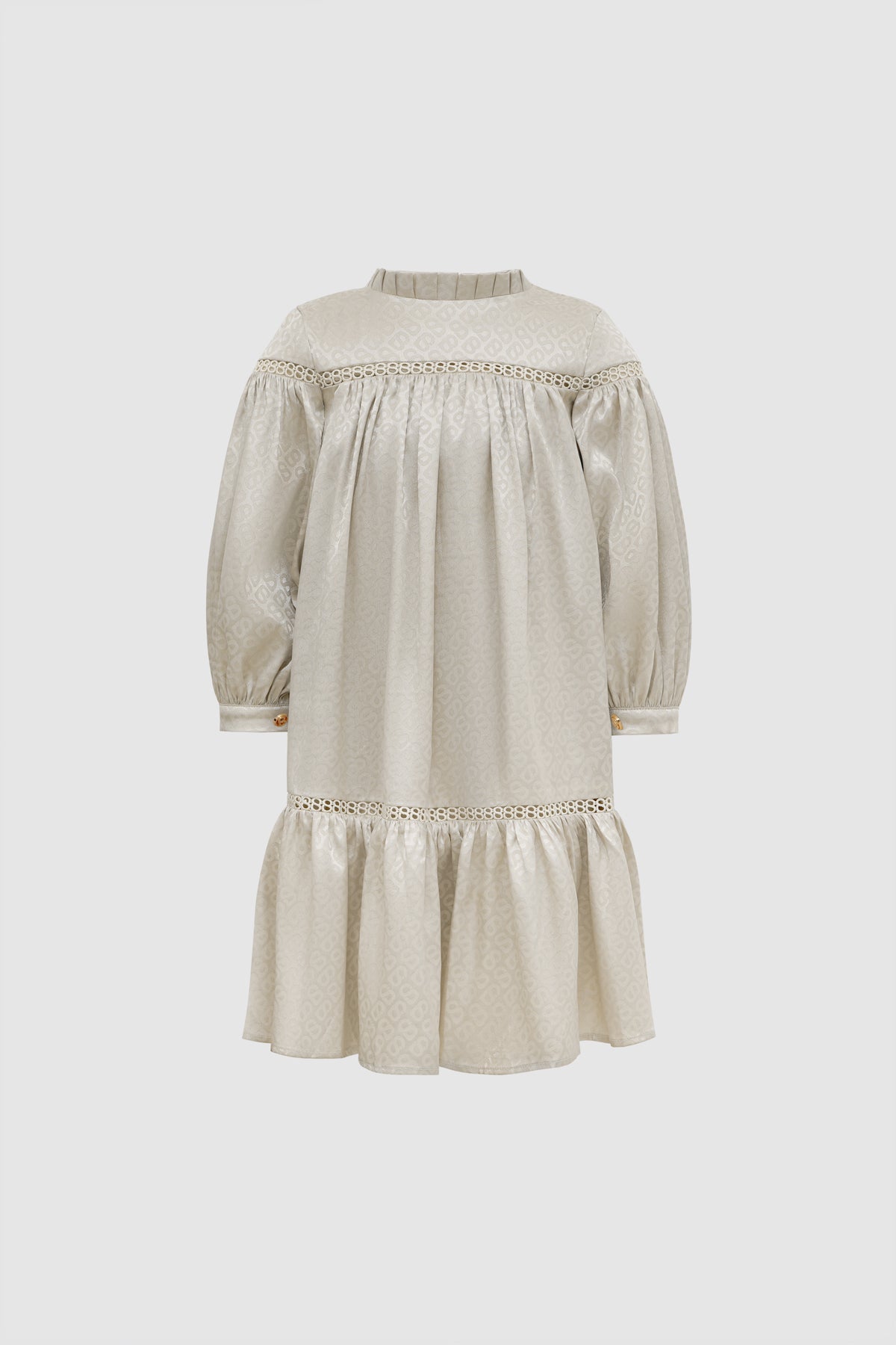 Elora Tapis Kids Dress - Wheat