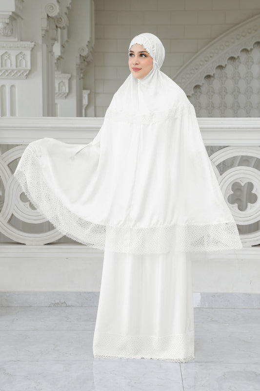 Safa Prayer Robe - Broken White