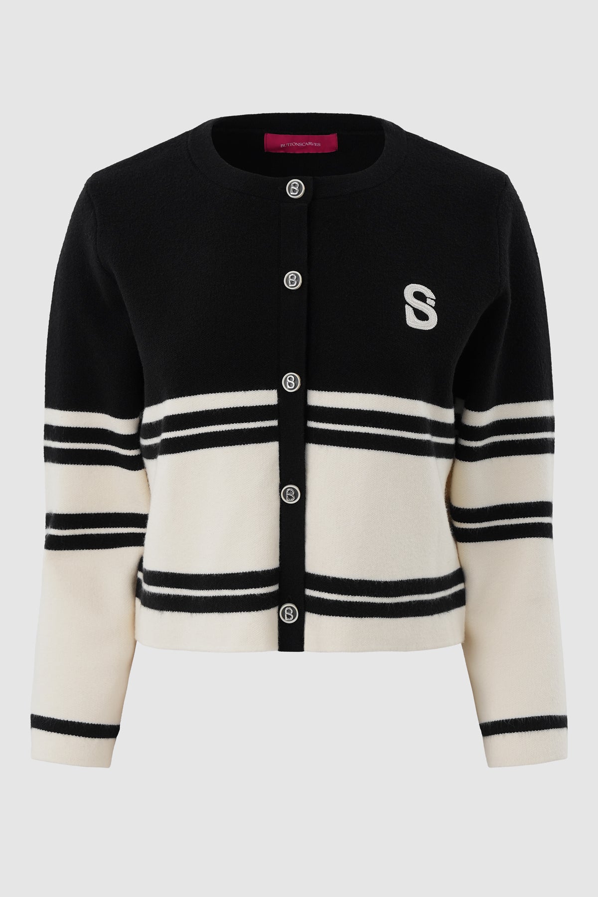 Alexa Crop Jacket - Black