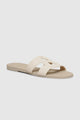 Kefi Slide Sandal - Grey Cream