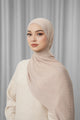 Tapis Satin Jacquard Shawl - Etherea
