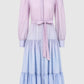Tropical26 Shirt Dress - Pink/Blue