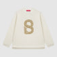 Signature Embellished Sweatshirt - White
